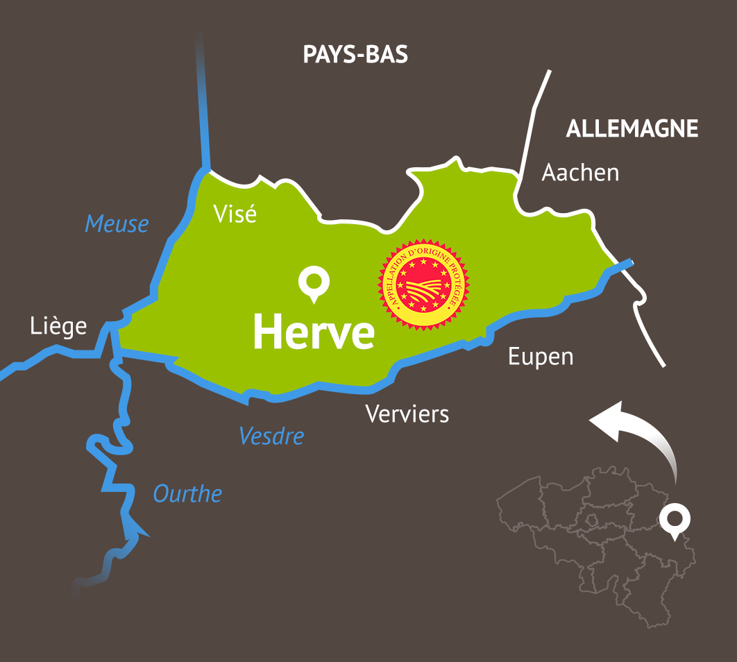 Map of Herve
